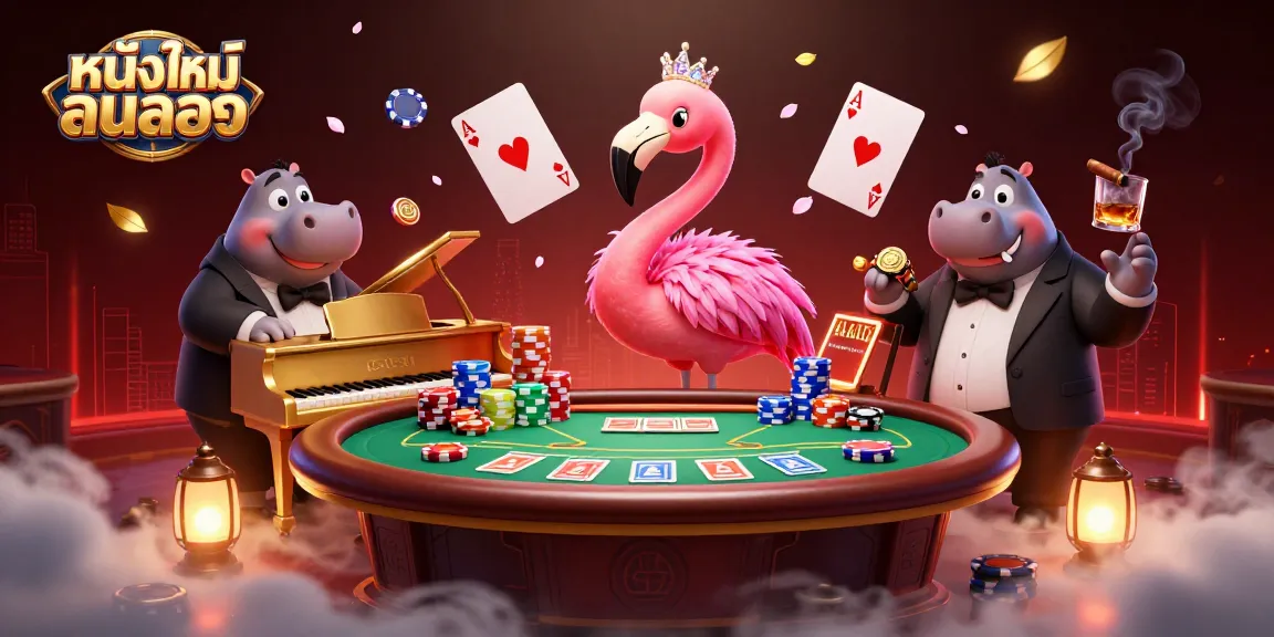 Experience thrilling หนังใหม่ชนโรง action with vibrant casino characters and energetic scene