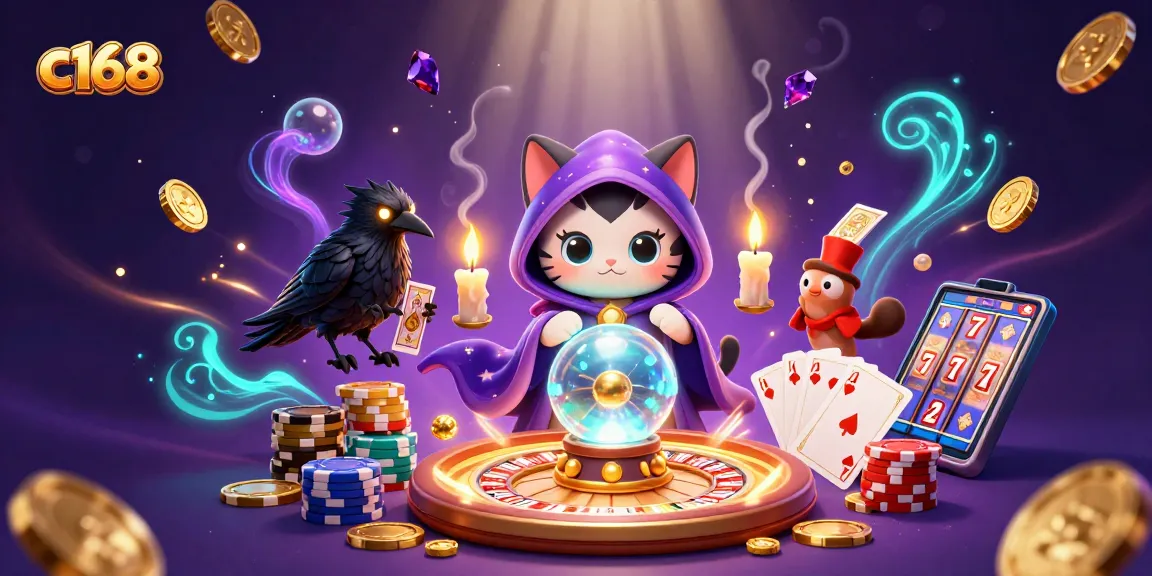 Experience the excitement of c168 with colorful casino characters and stunning gaming graphics.