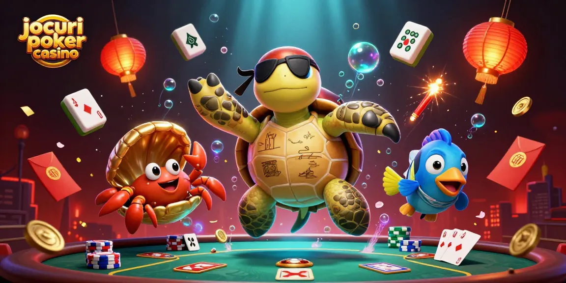 Joacă jocuri poker casino alături de personaje fantastice, cu distracție și câștiguri mari.