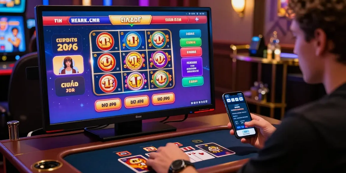 Exciting online gaming experience at a credit card casino showing Visa and Mastercard options at https://dea.org.uk in a cozy setting.