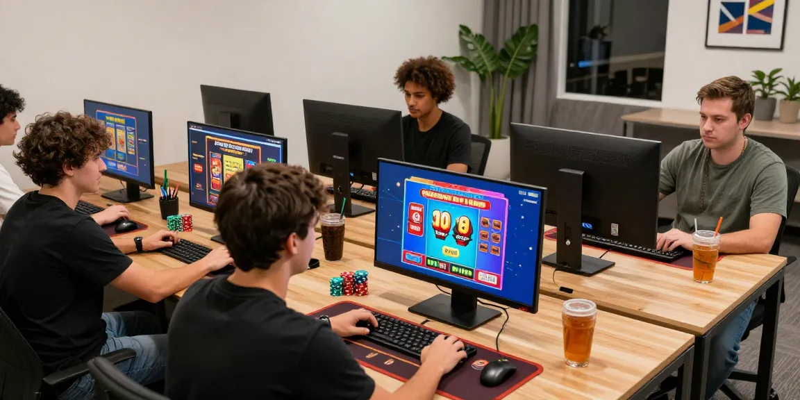 Players enjoying immersive games at casinos that accept credit cards, showcasing vibrant home gaming atmosphere.