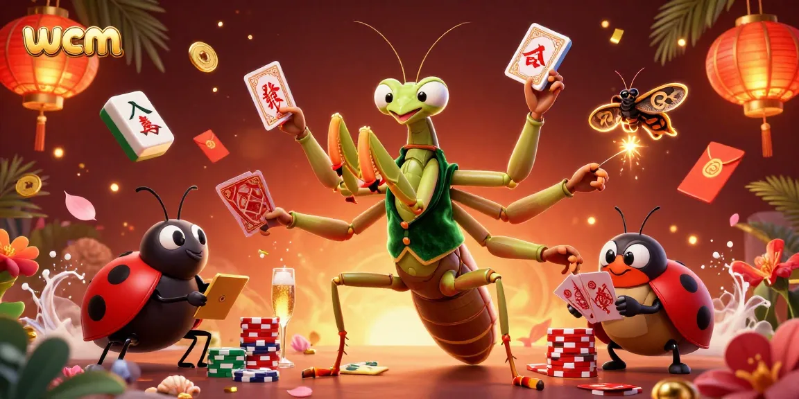 Experience thrilling wins at wcm casino, with vibrant characters engaging in dynamic card games.